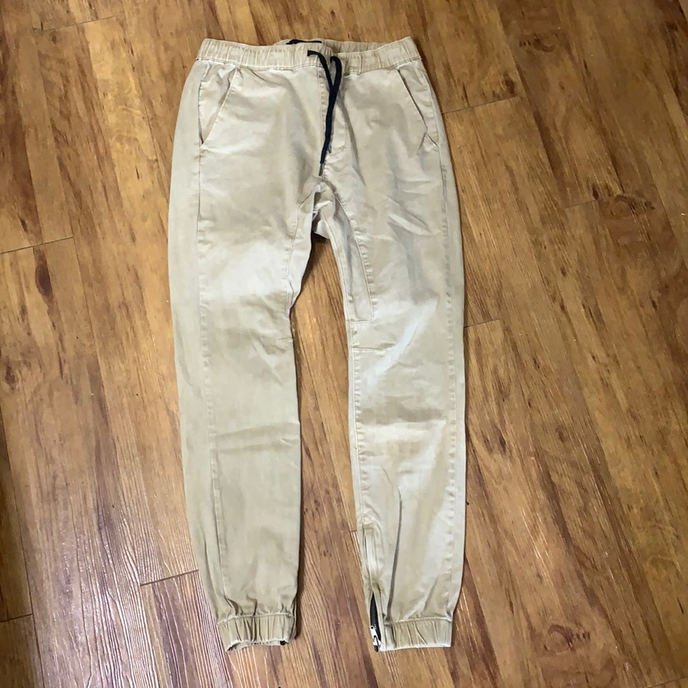 Khaki Joggers
